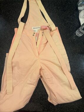 Obermeyer Light Pink Insulated Ski Bib Pants